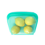Cuisipro Pack-It Silicone Reusable Stand Up Storage Bag, 1300ml/44 oz, Green