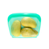 Cuisipro Pack-It Silicone Reusable Stand Up Storage Bag, 1300ml/44 oz, Green