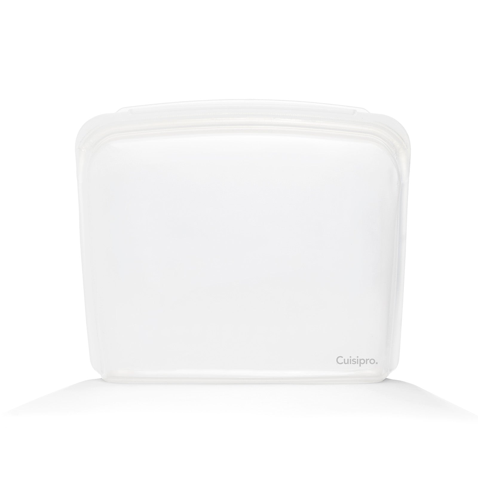 Cuisipro Pack-It Silicone Reusable Storage Bag, 3000ml/101 oz, Clear