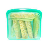 Cuisipro Pack-It Silicone Reusable Storage Bag, 3000ml/101 oz, Green