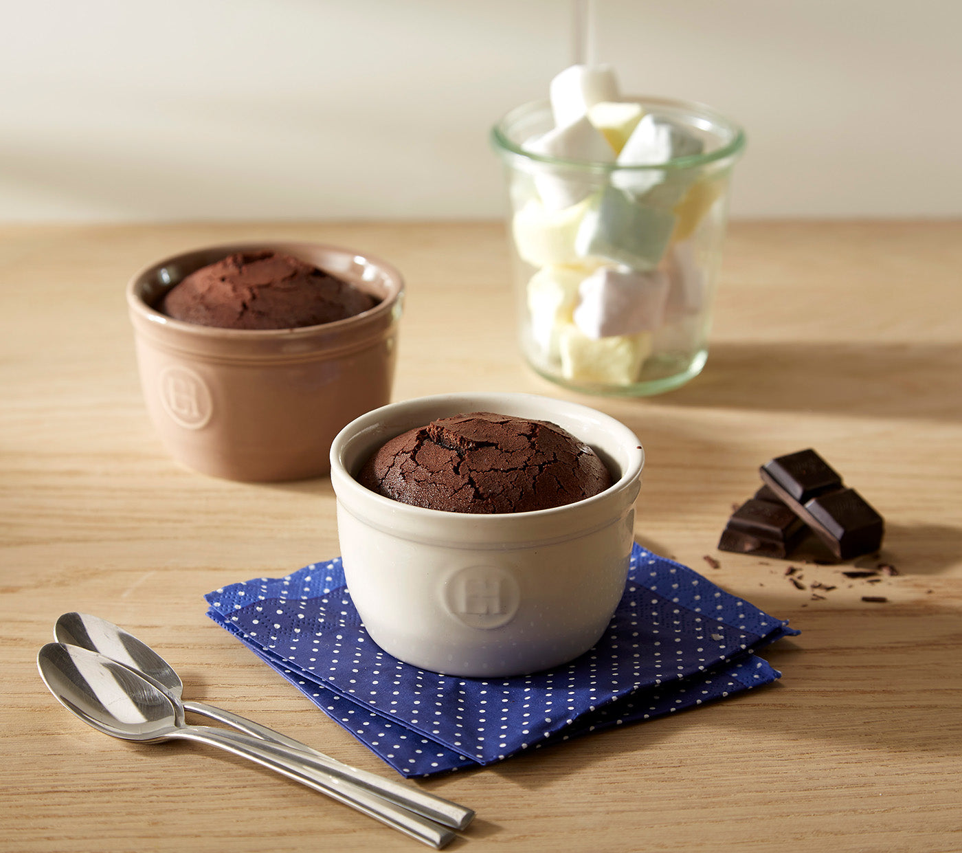 Emile Henry Made in France 5 oz Ramekin, Set of 2, 3.5" by 2"