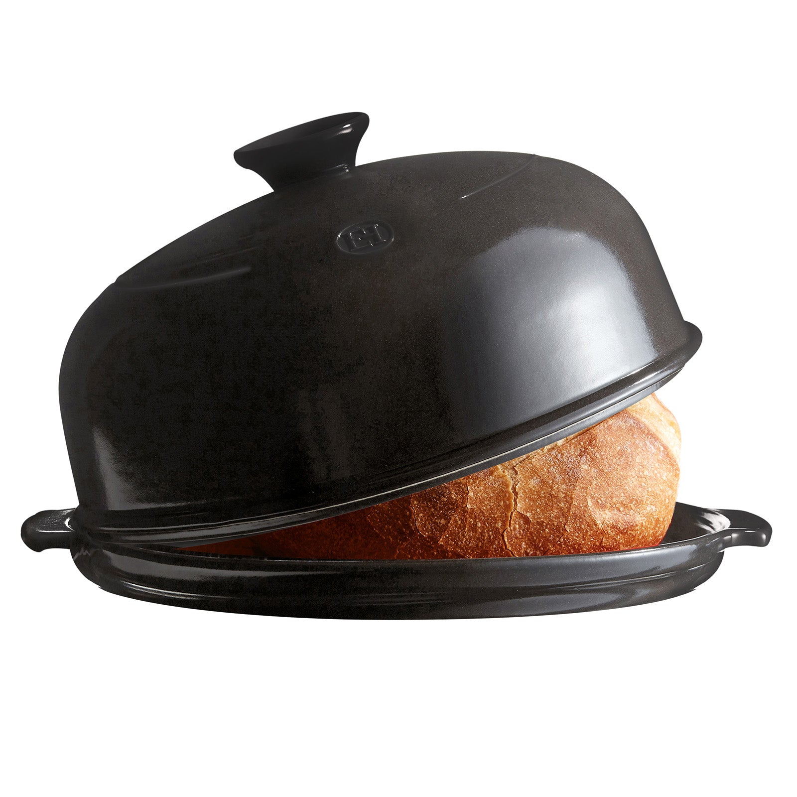 Emile Henry Flame Bread Cloche, Charcoal
