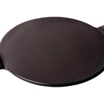 Emile Henry Made in France 14.5-Inch Flame Top Pizza Stone, Charcoal