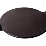 Emile Henry Made in France 14.5-Inch Flame Top Pizza Stone, Charcoal