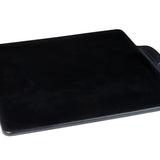 Emile Henry Square Pizza Stone, 14" x 14", Charcoal