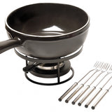 Emile Henry Flame Fondue Set, 2.6 Quart