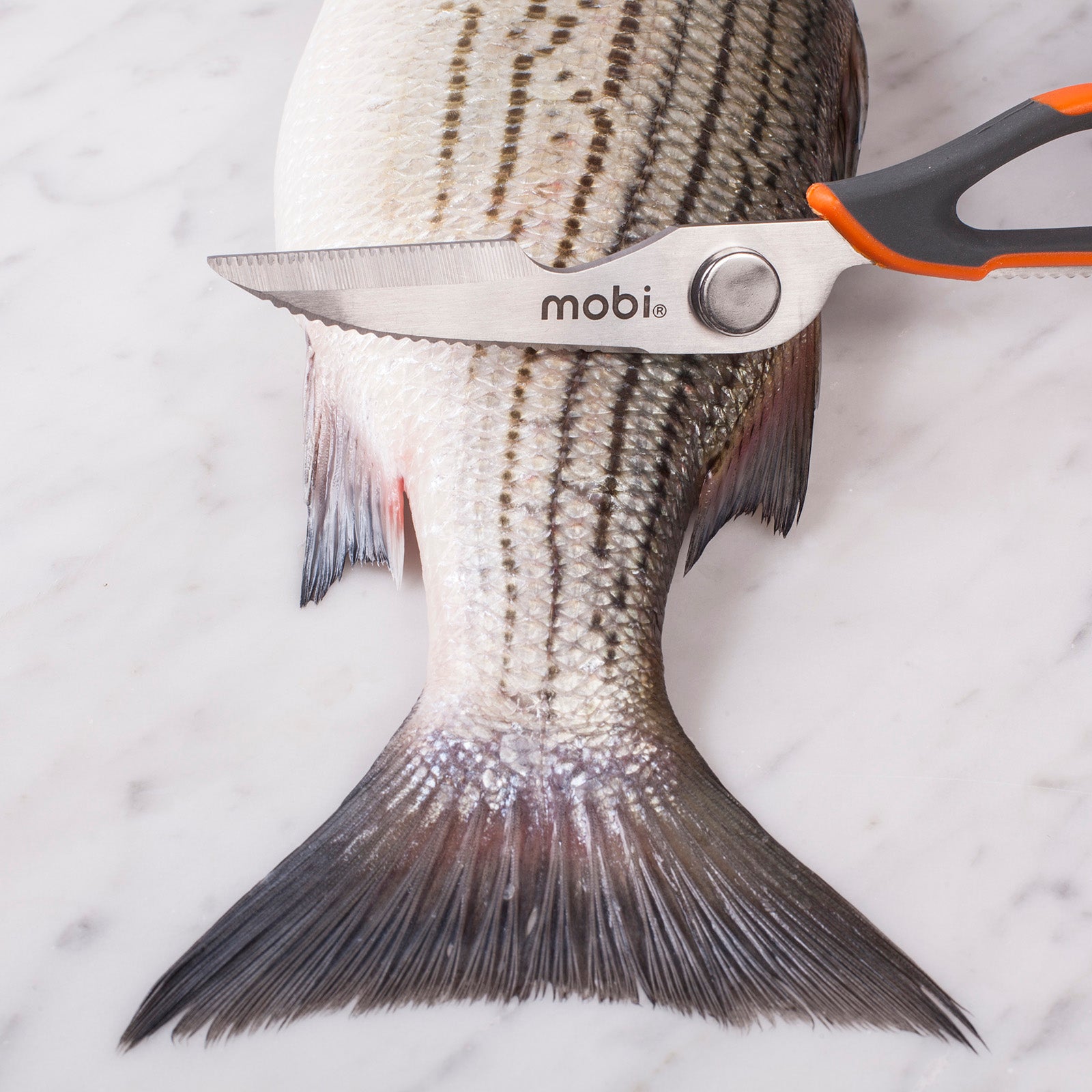 Mobi Super Scissors Multi-Purpose Kitchen and Craft Shears with Storage Sheath