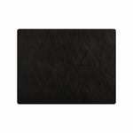 Davanti by Frieling Mattola Placemats Set of 6, Rectangular 16.5 x 12.5 Inch Indoor Outdoor Table Placemats – Black
