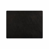 Davanti by Frieling Mattola Placemats Set of 6, Rectangular 16.5 x 12.5 Inch Indoor Outdoor Table Placemats – Black