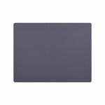 Davanti by Frieling Mattola Placemats Set of 6, Rectangular 16.5 x 12.5 Inch Indoor Outdoor Table Placemats – Stone Marine