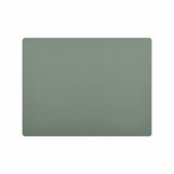 Davanti by Frieling Mattola Placemats Set of 6, Rectangular 16.5 x 12.5 Inch Indoor Outdoor Table Placemats – Mint
