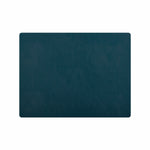 Davanti by Frieling Mattola Placemats Set of 6, Rectangular 16.5 x 12.5 Inch Indoor Outdoor Table Placemats – Pine Green