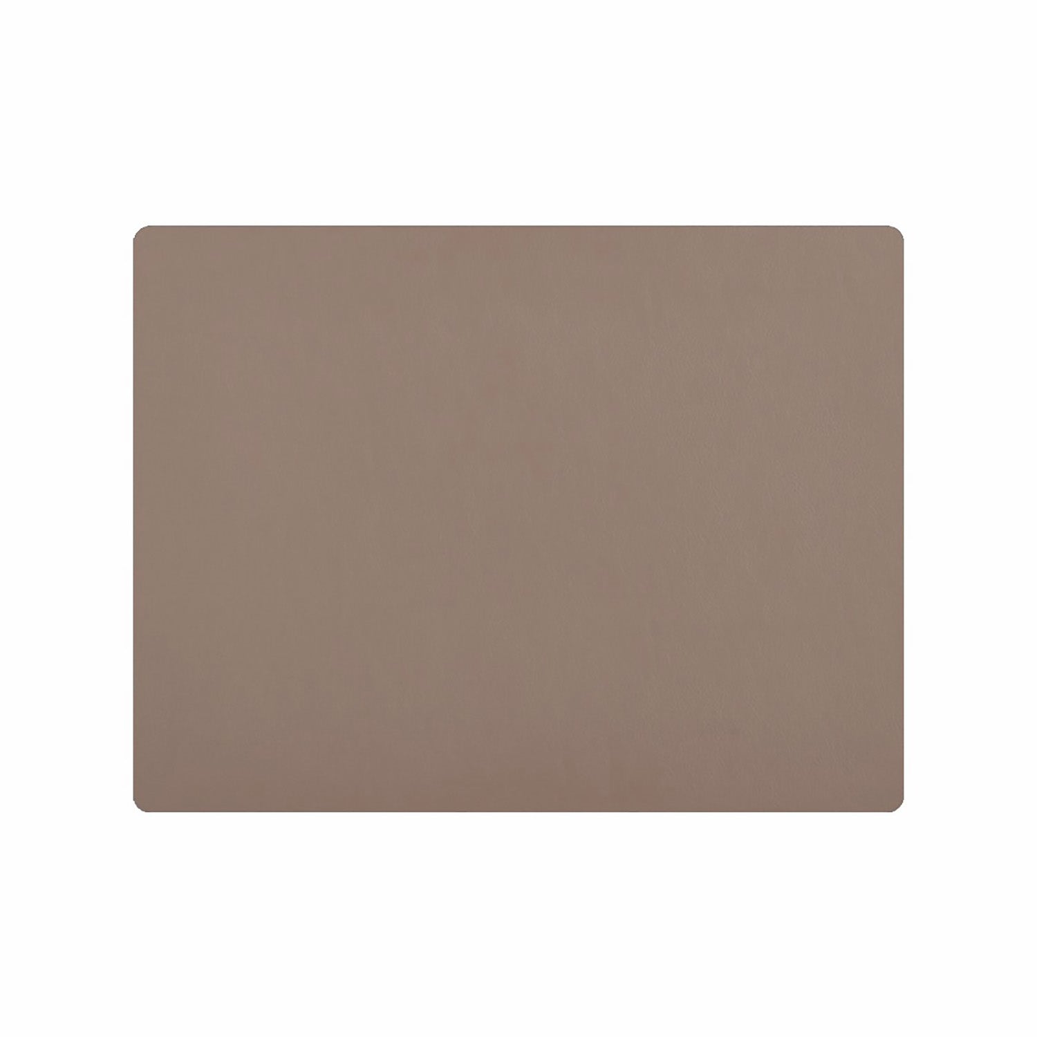 Davanti by Frieling Mattola Placemats Set of 6, Rectangular 16.5 x 12.5 Inch Indoor Outdoor Table Placemats – Taupe