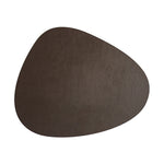 Davanti by Frieling Mattola Placemats, Set of 6, Dark Brown
