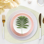 Davanti by Frieling Mattola Placemats, Set of 6, Ecru