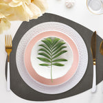 Davanti by Frieling Mattola Placemats, Set of 6, Castlerock Gray
