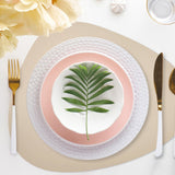 Davanti by Frieling Mattola Placemats, Set of 6, Silk Gray