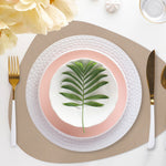Davanti by Frieling Mattola Placemats, Set of 6, Taupe