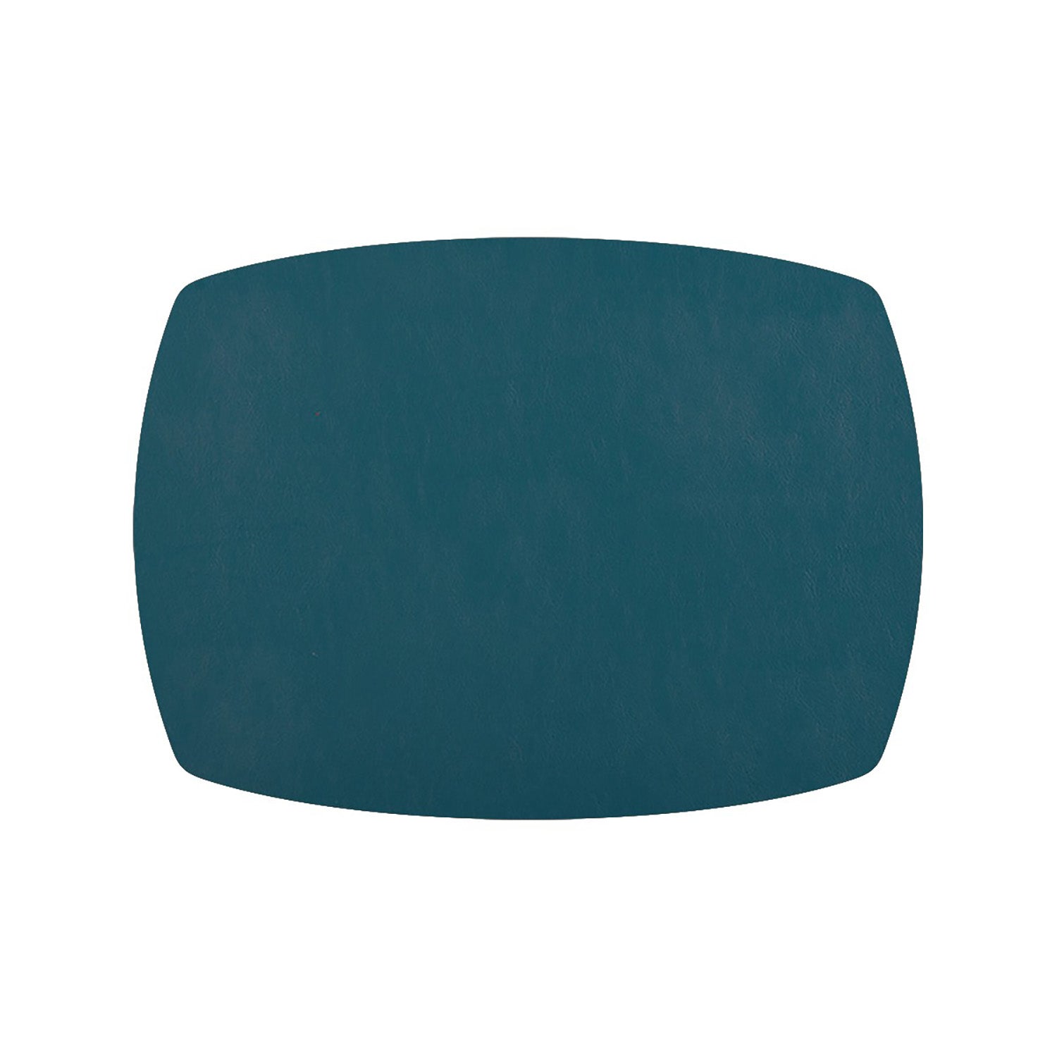 Davanti by Frieling Mattola Placemats Set of 6, Rectangle Plus, 14 x 18 Inch Indoor Outdoor Table Placemats, Pine Green