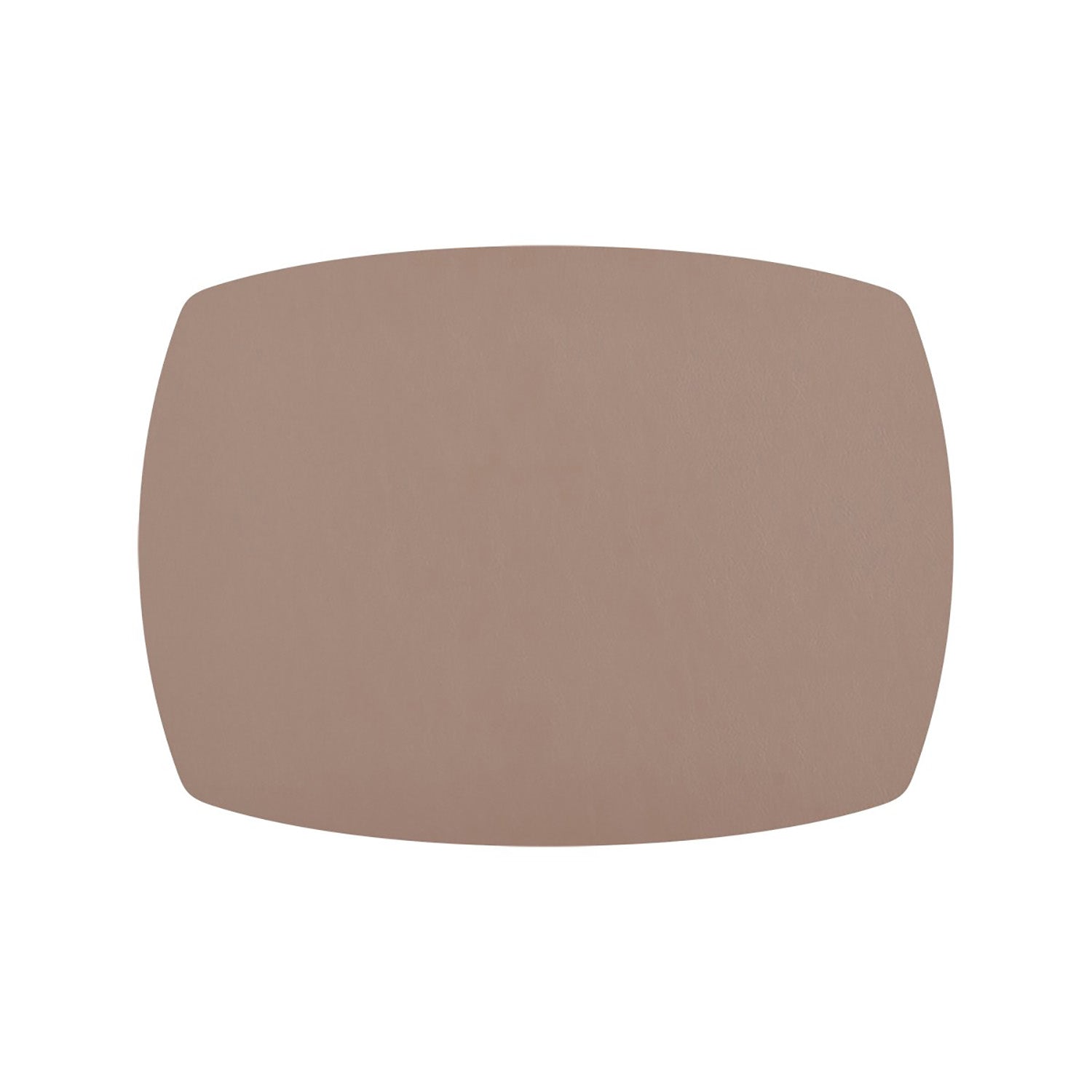 Davanti by Frieling Mattola Placemats Set of 6, Rectangle Plus, 14 x 18 Inch Indoor Outdoor Table Placemats, Taupe