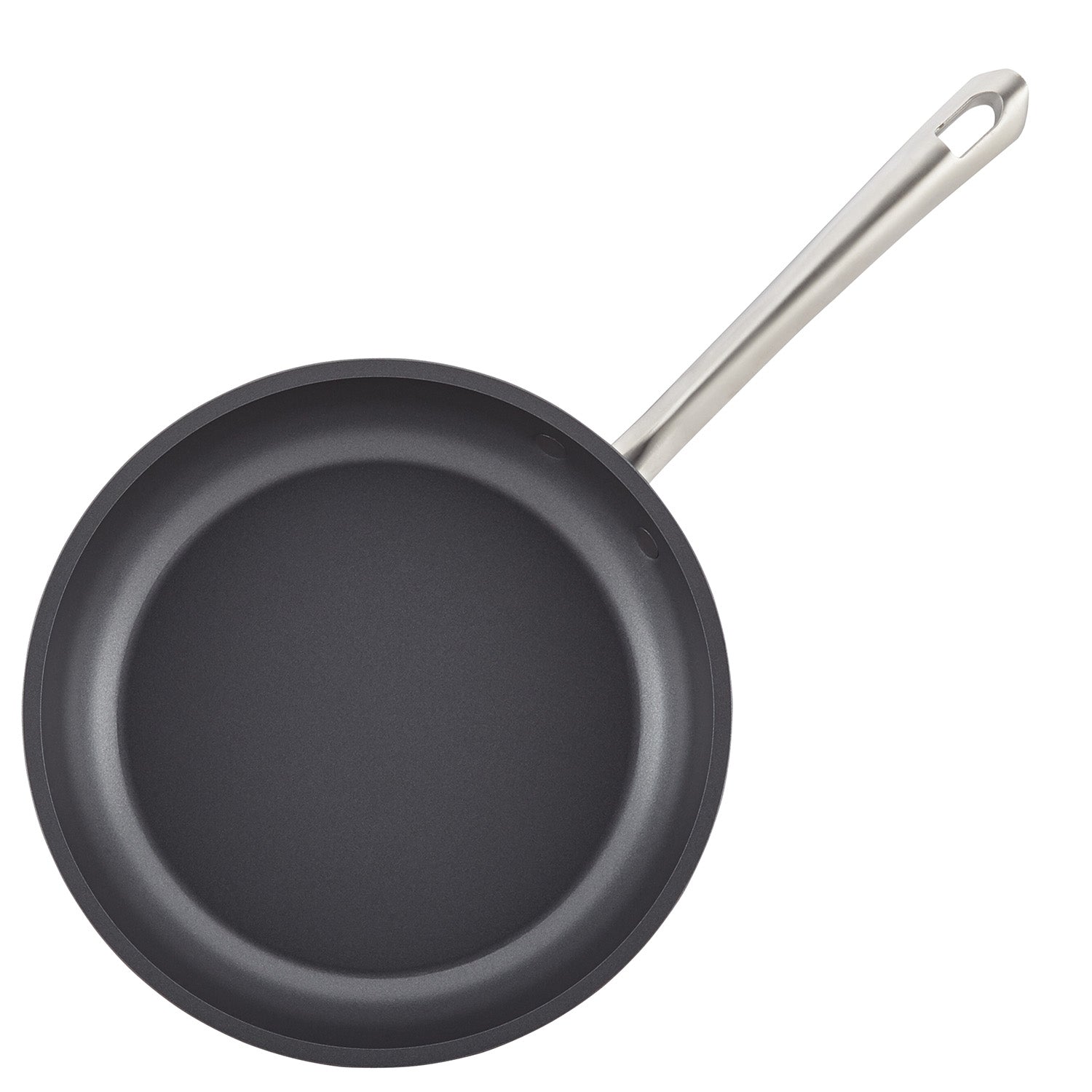 Anolon Accolade Hard Anodized Nonstick 8" and 10" Frying Pan Set, 2-Piece, Gray