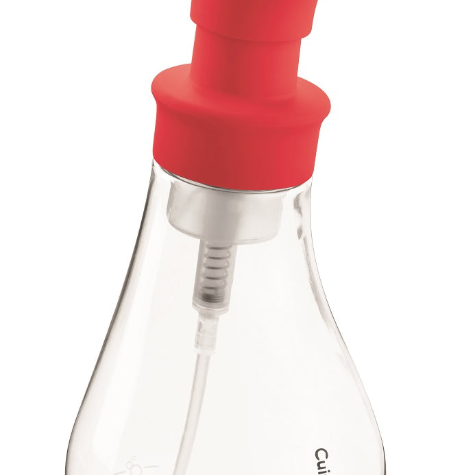 Cuisipro Foam Pump Soap Dispenser, 13.2 Ounce, Red