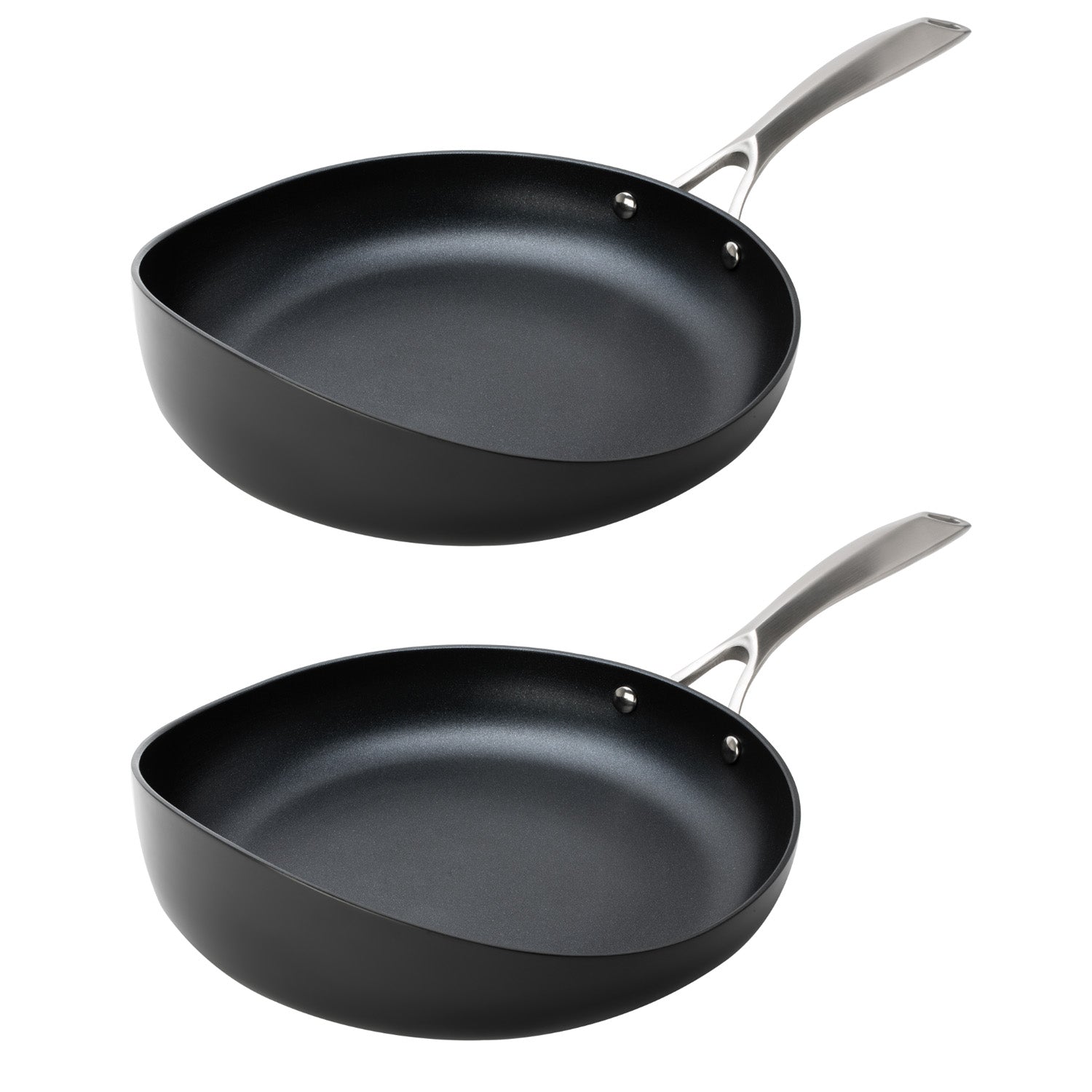 Radical Pan Nonstick Frying & Saute Pan Skillet With Stainless Steel Handle, 12-Inch
