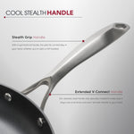 Radical Pan Nonstick Frying & Saute Pan Skillet With Stainless Steel Handle, 10-Inch