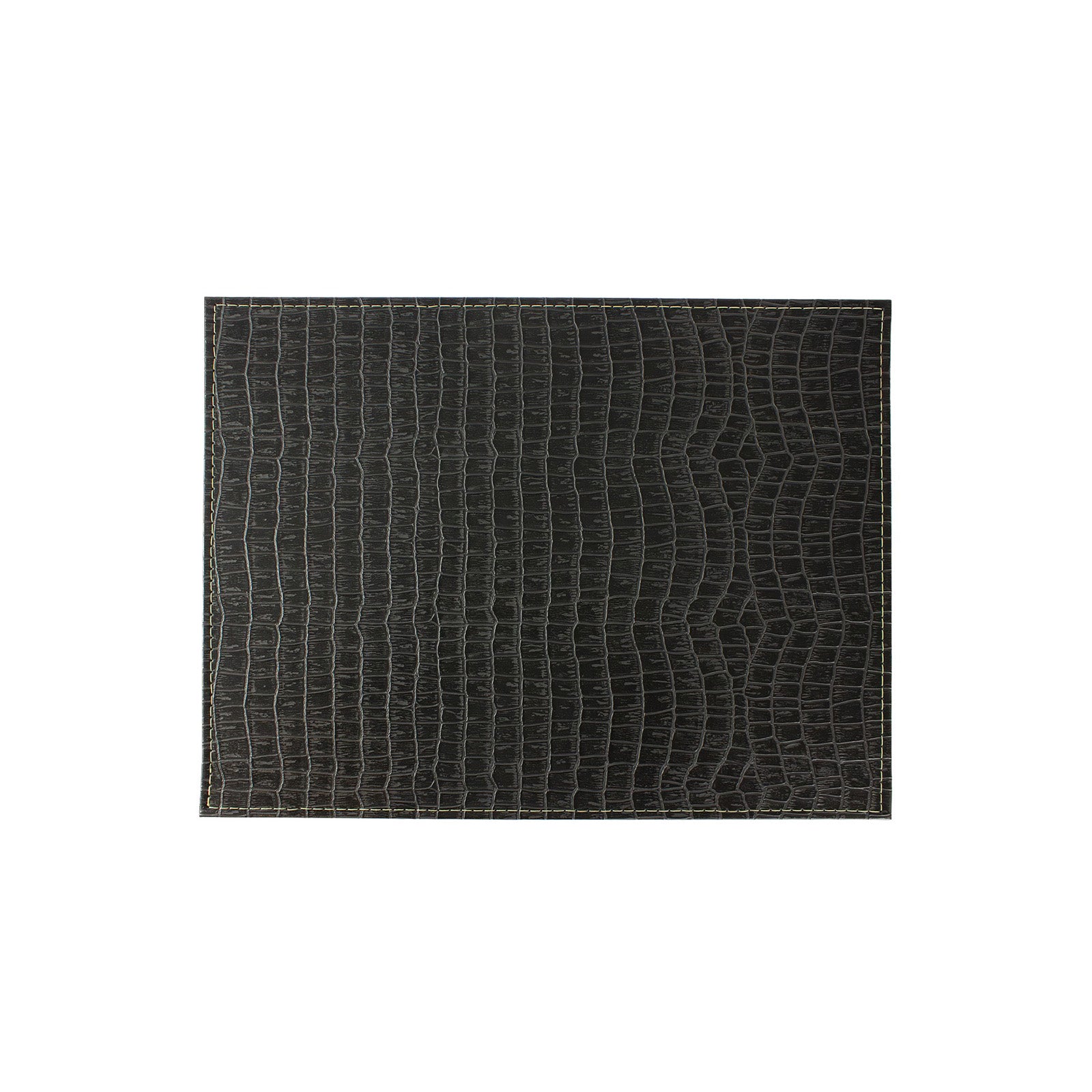 Davanti by Frieling Crocodile Placemats Set of 6, Rectangular 16.5 x 12.5 Inch Indoor Outdoor Table Placemats