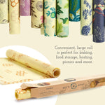 Bee's Wrap Cut-to-Size Beeswax Wrap Roll, Botanical
