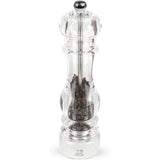 Peugeot Nancy Pepper Mill Acrylic, 9-Inch, Clear