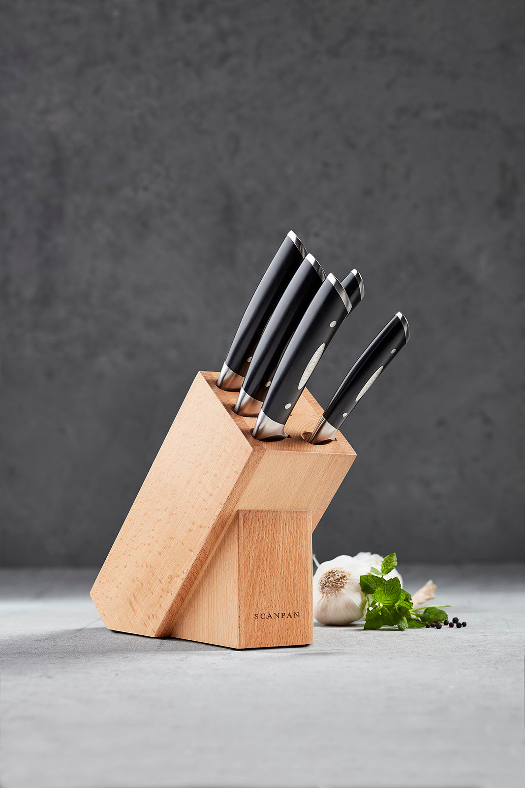 Scanpan Classic 6-Piece Knife Block Set