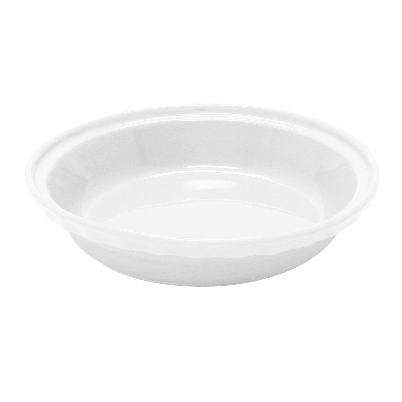 Chantal 9.5-Inch Deep Pie Dish, White