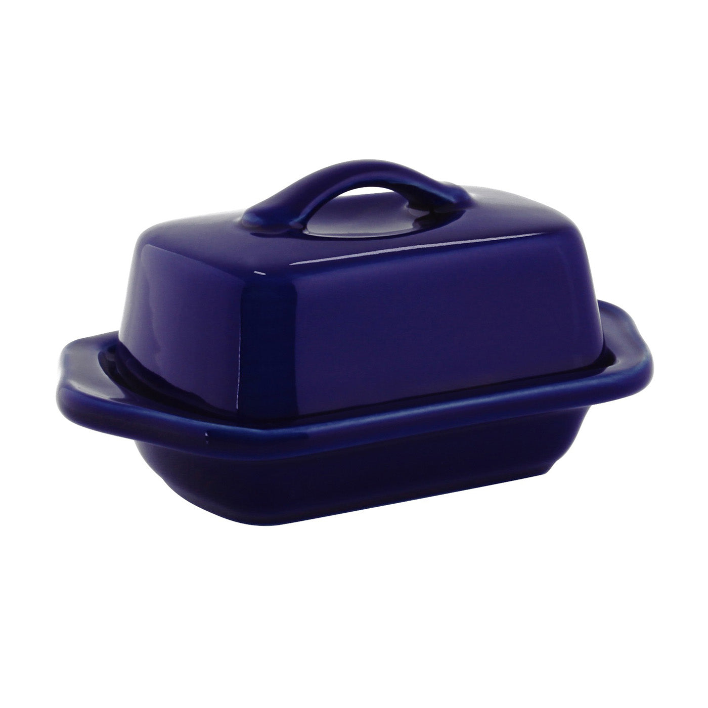 Chantal Mini Ceramic Butter Dish, Blue