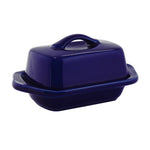 Chantal Mini Ceramic Butter Dish, Blue