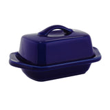 Chantal Mini Ceramic Butter Dish, Blue