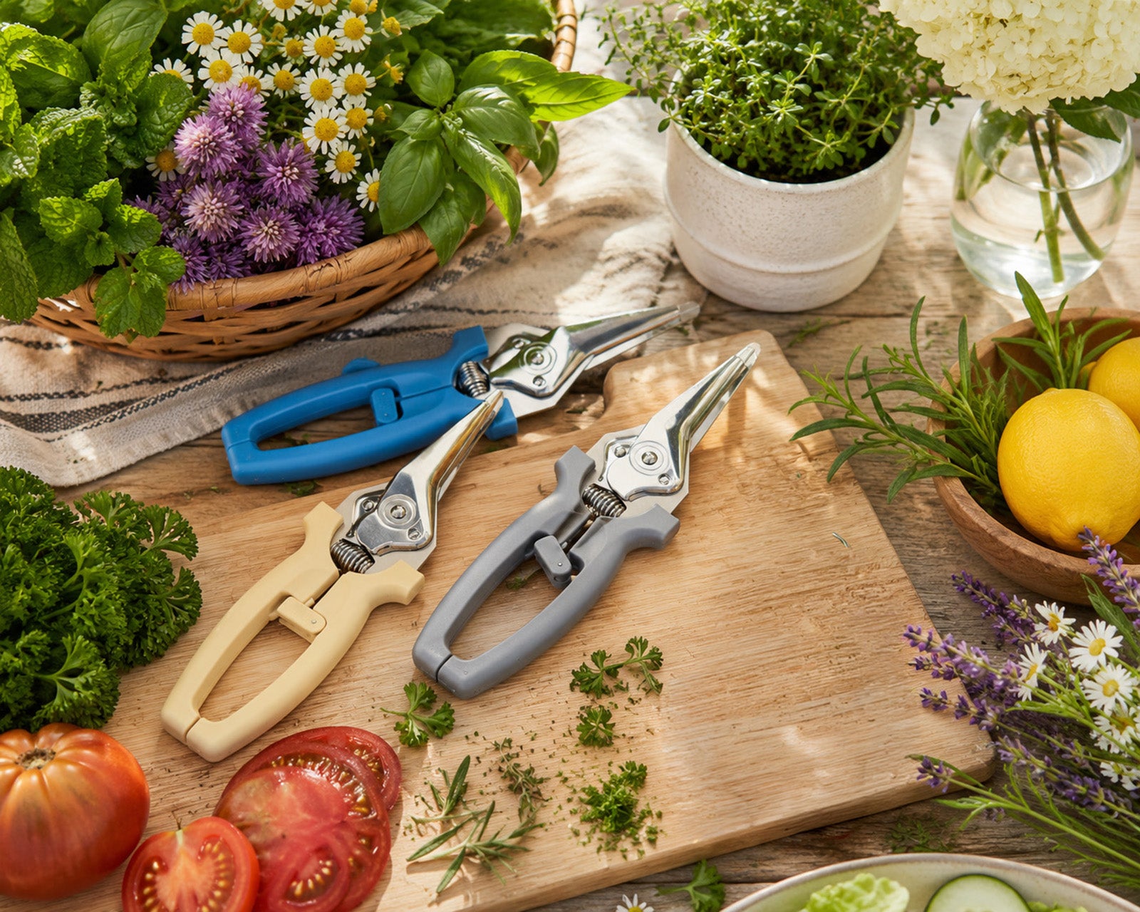 Kuhn Rikon Classic Kitchen & Garden Shears – Includes 1 Shear – Assorted Color – Stainless Steel Blades