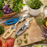 Kuhn Rikon Classic Kitchen & Garden Shears – Includes 1 Shear – Assorted Color – Stainless Steel Blades