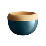 Emile Henry Deep Food Storage Bowl, 10.6-Inch, Blue Flame