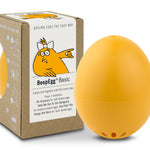 Brainstream BeepEgg Singing and Floating Egg Timer for Boiled Eggs, Orange