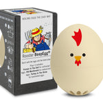 Brainstream Rooster BeepEgg Singing and Floating Egg Timer for Boiled Eggs