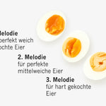 Brainstream Rooster BeepEgg Singing and Floating Egg Timer for Boiled Eggs