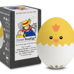Brainstream Chicken BeepEgg Singing and Floating Egg Timer for Boiled Eggs