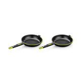 BRA Cookware Foodie Dual Frying Pan Double Skillet for Spanish Omelets & Frittatas, 8-Inch