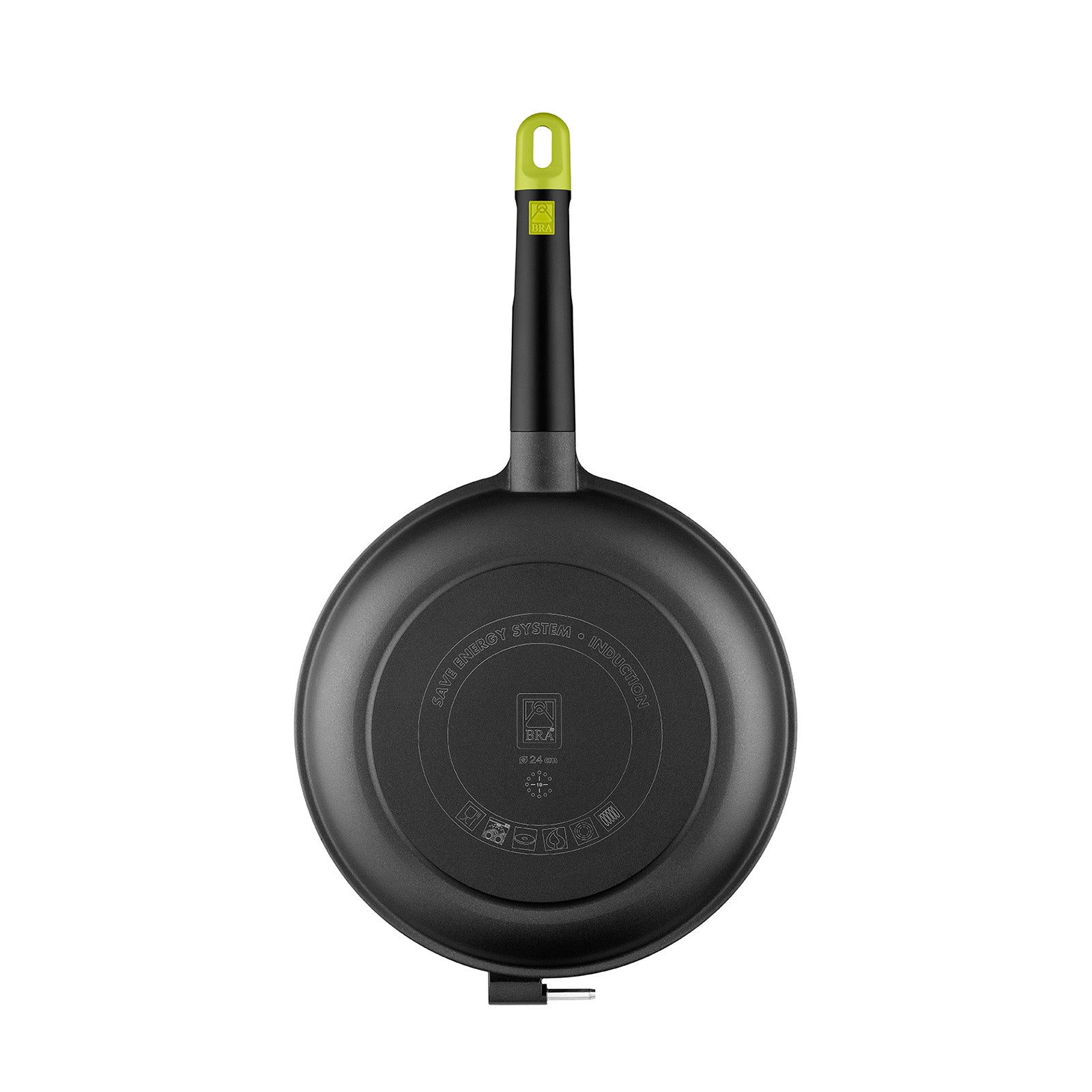 BRA Cookware Foodie Dual Frying Pan Double Skillet for Spanish Omelets & Frittatas, 8-Inch