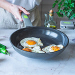 BRA Cookware Life Ceramic Nonstick Frying Pan, 9.5-Inch Recycled Cast Aluminum Skillet