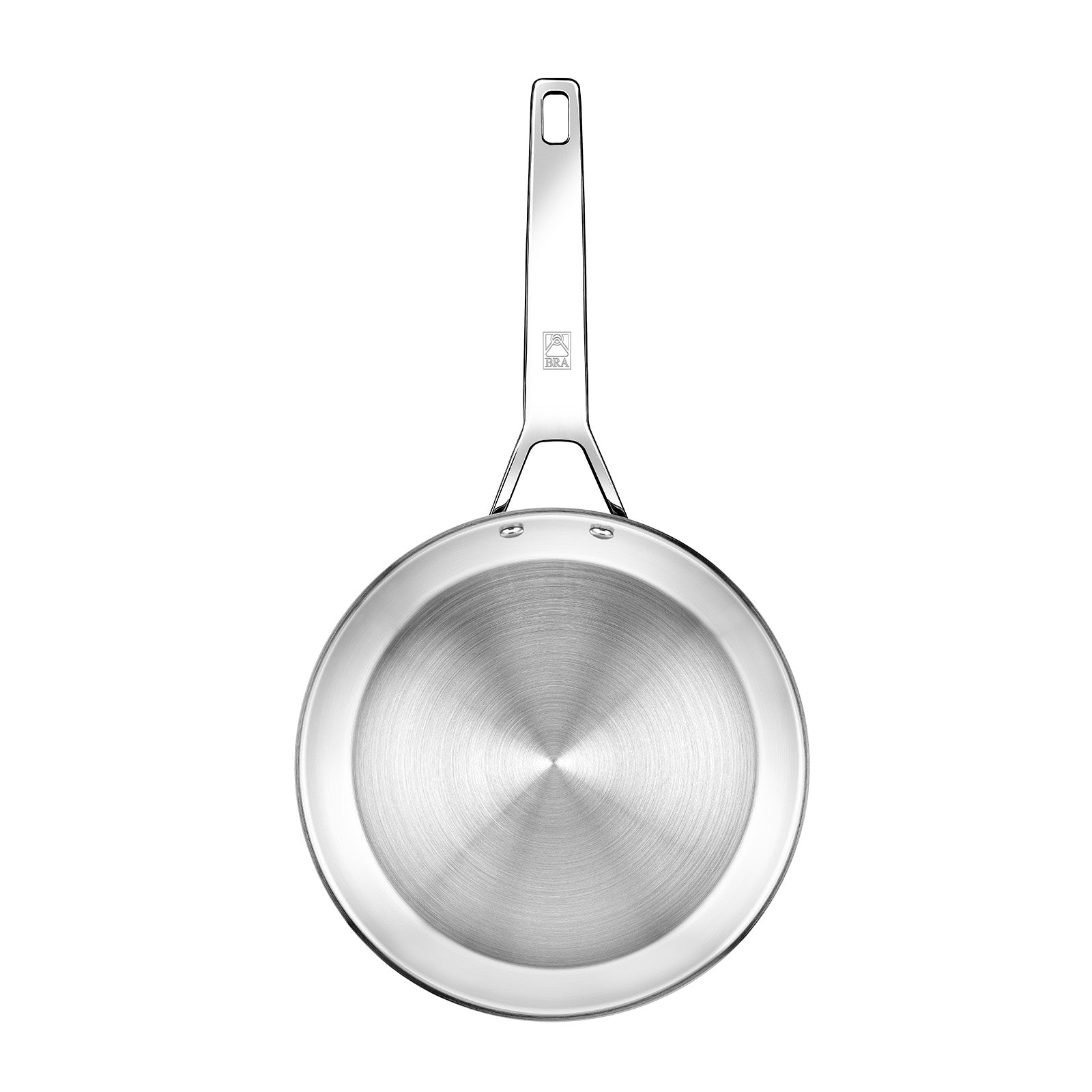 BRA Cookware Signature Stainless Steel Professional Frypan, 8-Inch