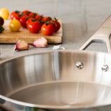 BRA Cookware Signature Stainless Steel Professional Frypan, 9.5-Inch