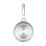 BRA Cookware Signature Stainless Steel Professional Deep High Side Frypan, 9.5-Inch