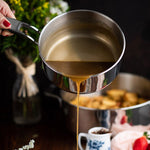 BRA Cookware Signature Stainless Steel Professional Saucepan, 6.3-Inch, 1.3-Quart